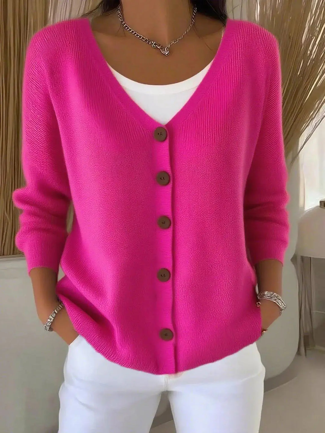 Ainsley | Everyday Button Cardigan