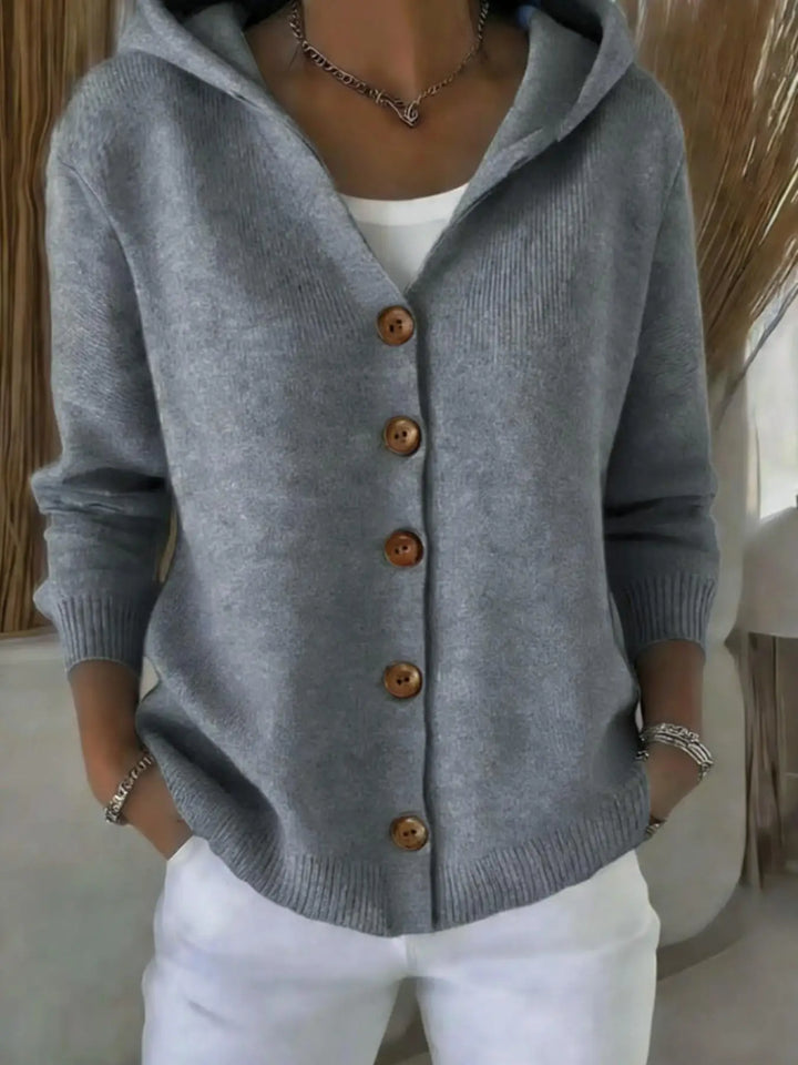 Callie | Hooded Maglia Cardigan