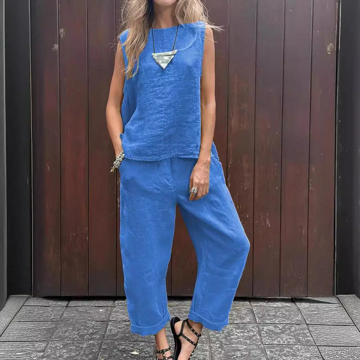 Freya | Due Pezzi Lino Completo