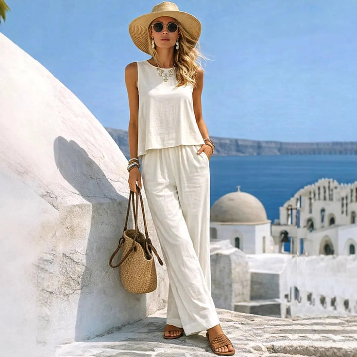 Chloe | Due Pezzi Lino Completo