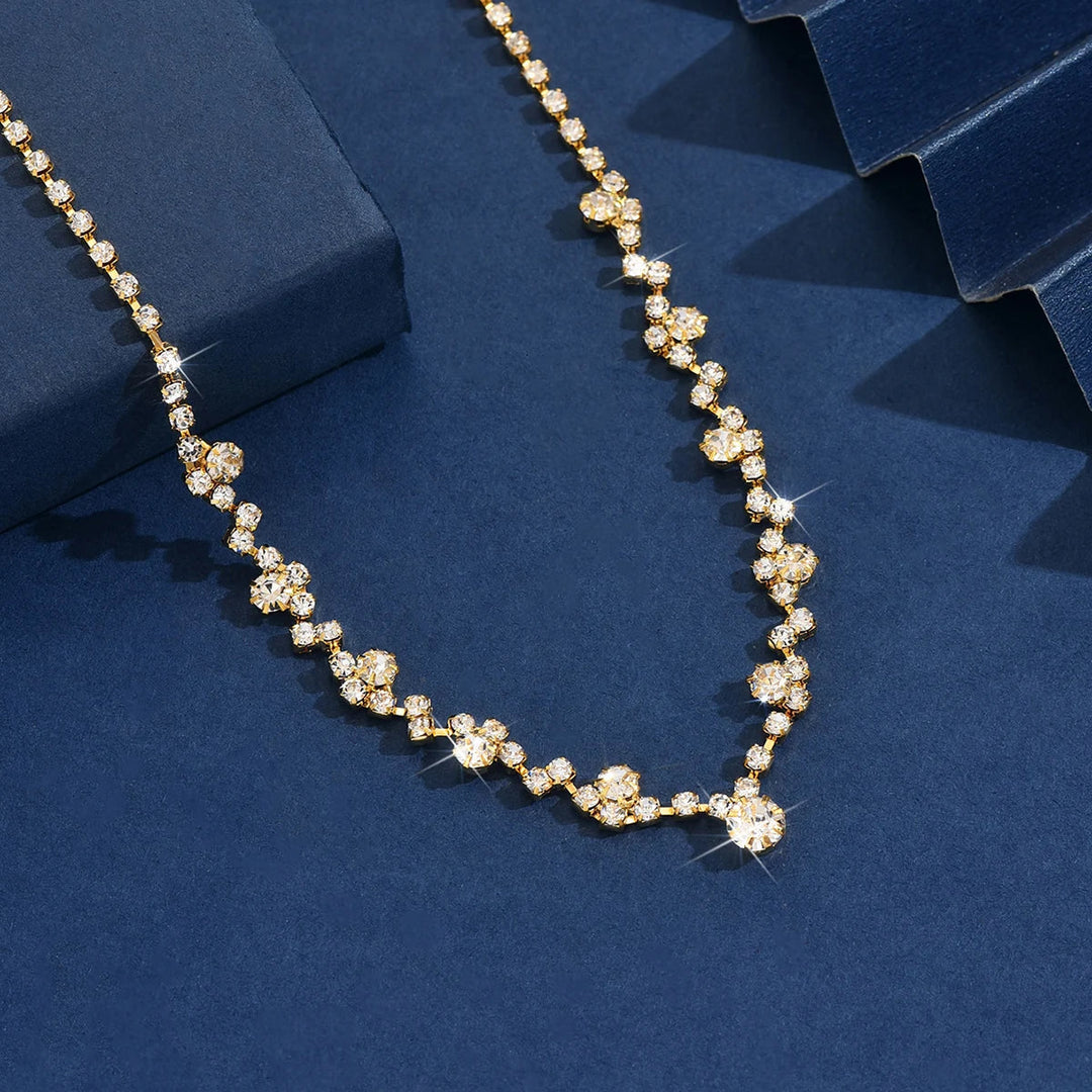 Collana di Mariage Elegante con Diamants