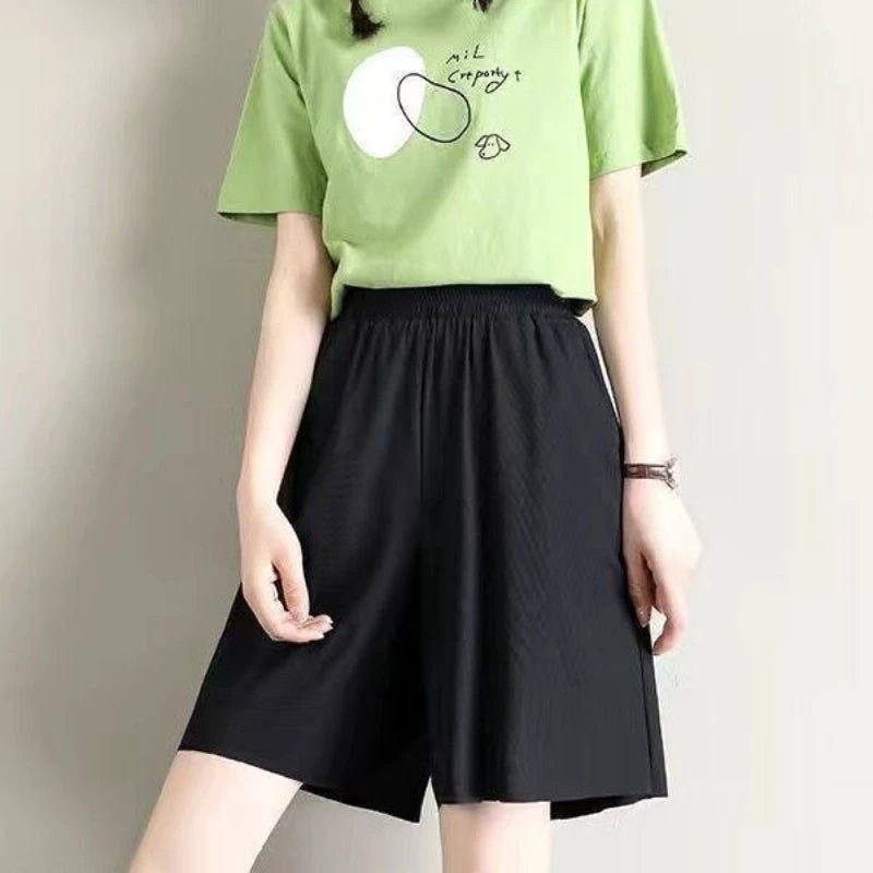 Freya | Ice-Seta Gamba Larga Shorts