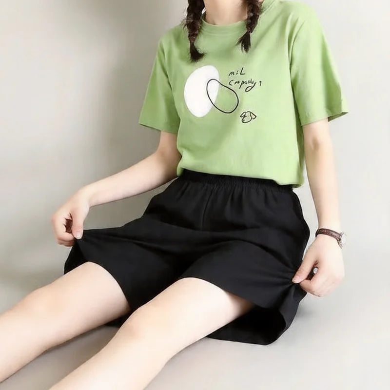 Freya | Ice-Seta Gamba Larga Shorts
