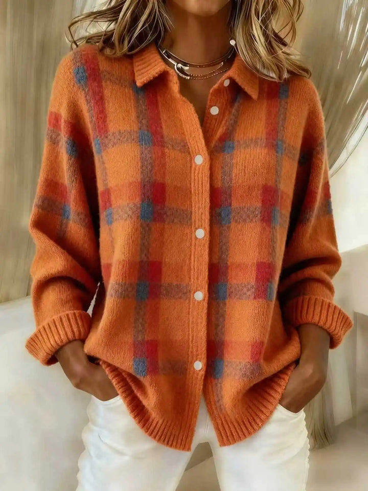 Marlowe | Scozzese Longline Cardigan