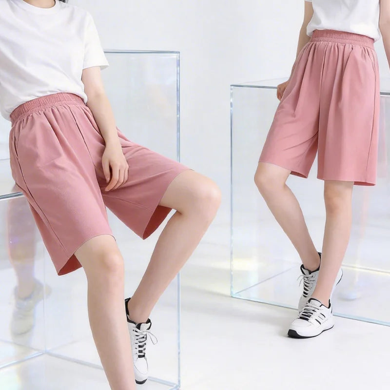 Freya | Ice-Seta Gamba Larga Shorts