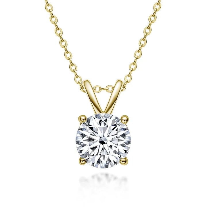 Collana Exclusif in Argento Sterling con Moissanite