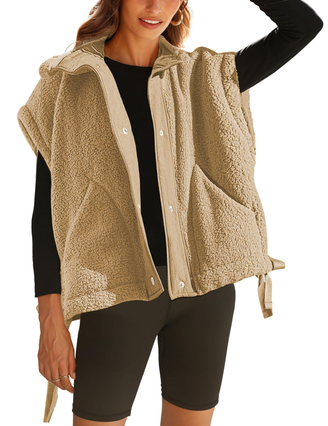 Effie | Caldo Morbido Fleece Giacca