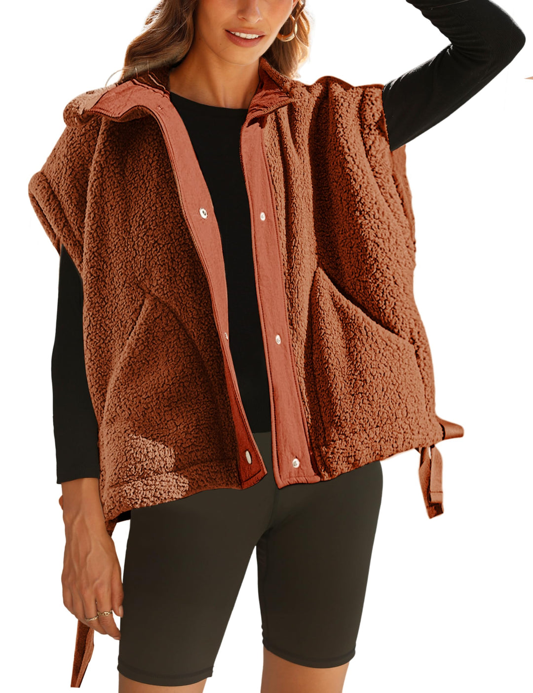 Effie | Caldo Morbido Fleece Giacca
