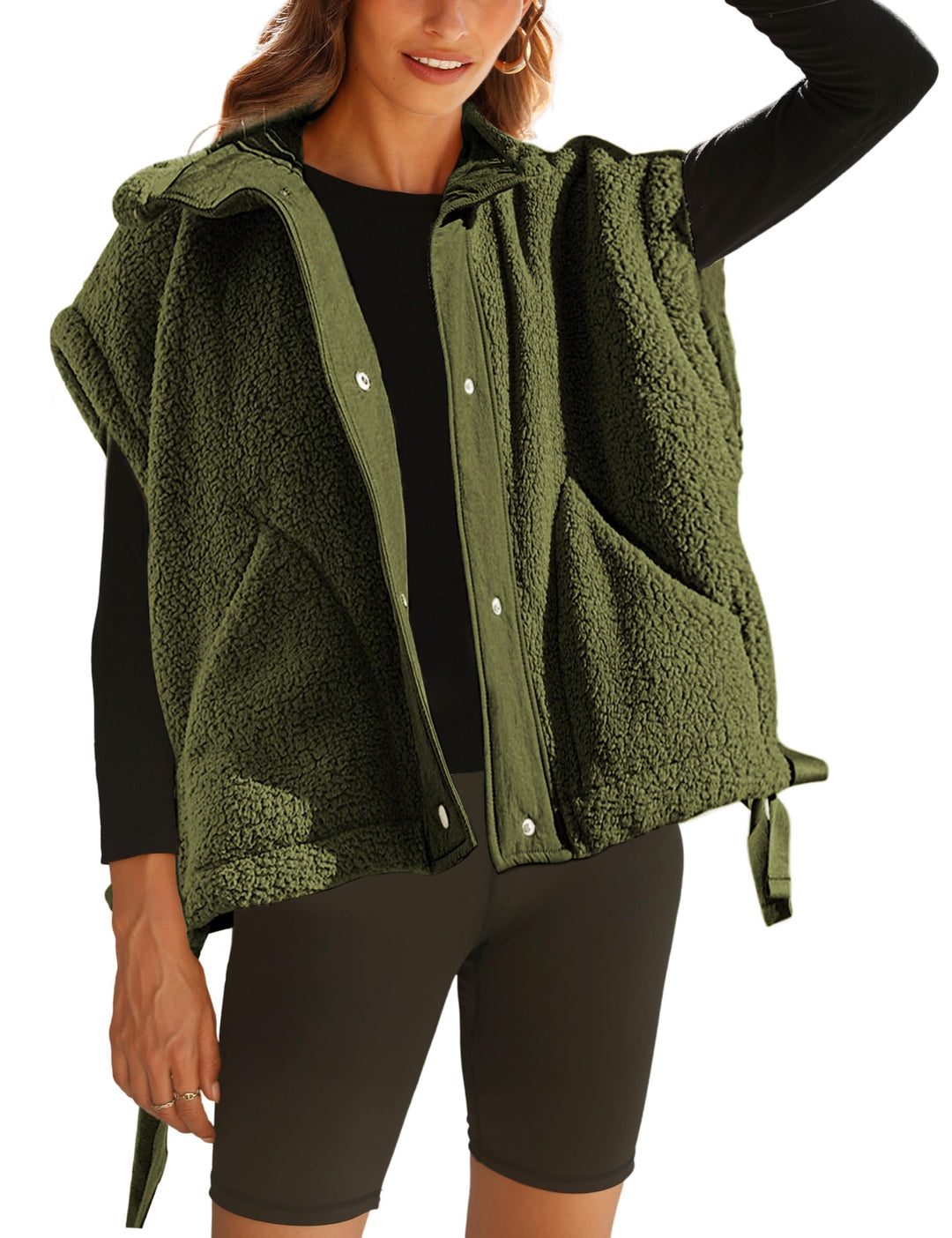 Effie | Caldo Morbido Fleece Giacca