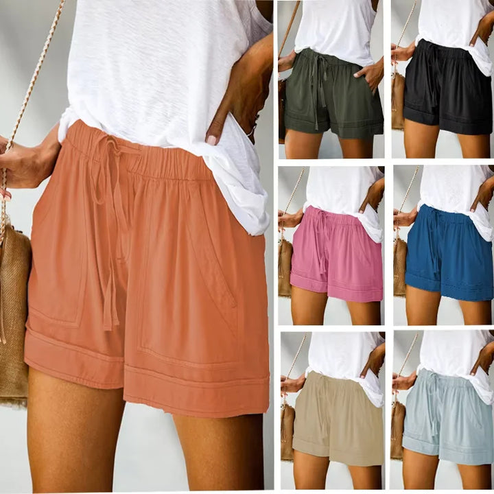 Lark | Pizzo-Up Gamba Larga Twill Shorts