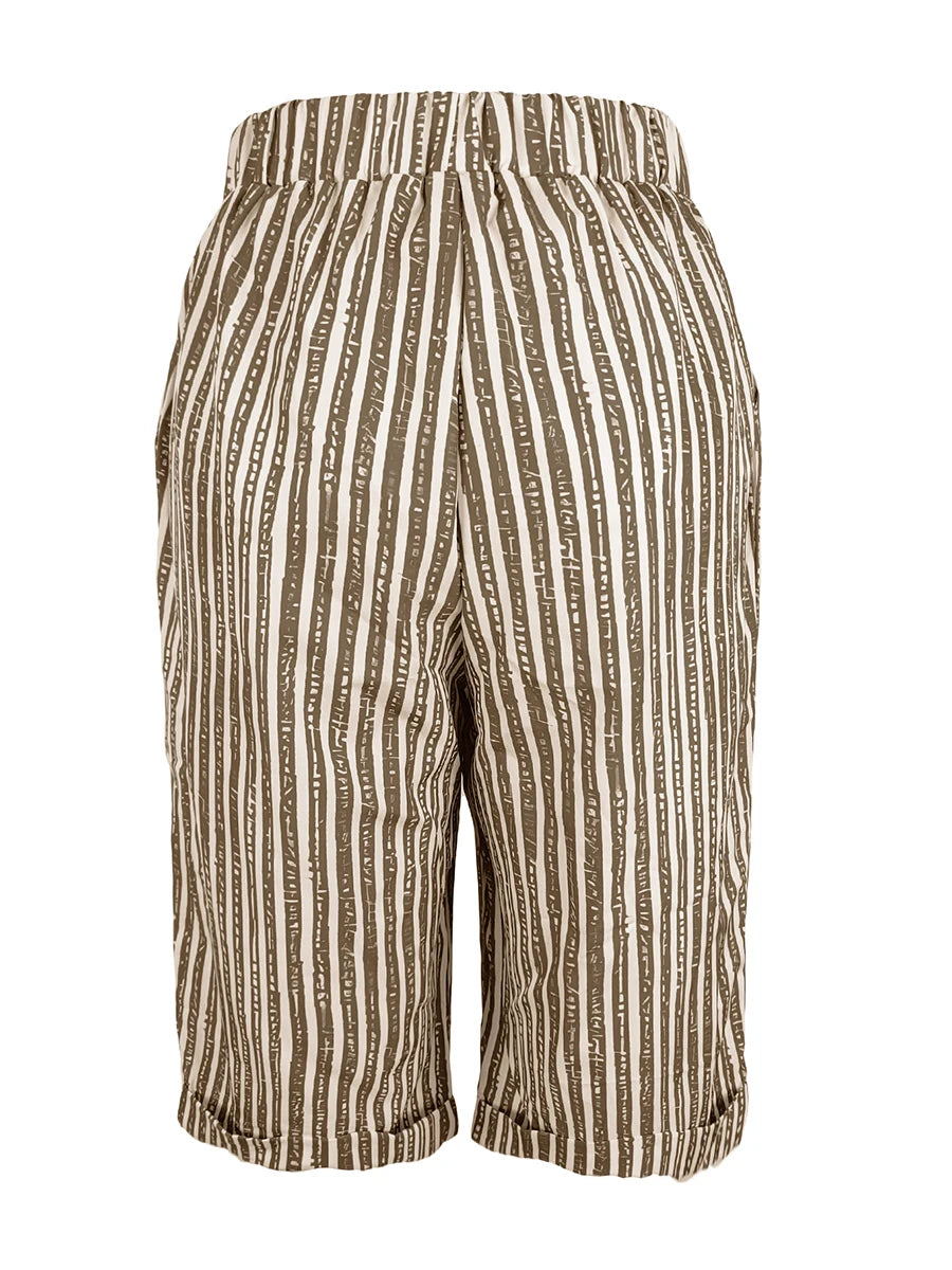 Stevie | a Righe Bermuda Shorts