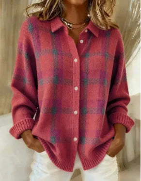 Marlowe | Scozzese Longline Cardigan