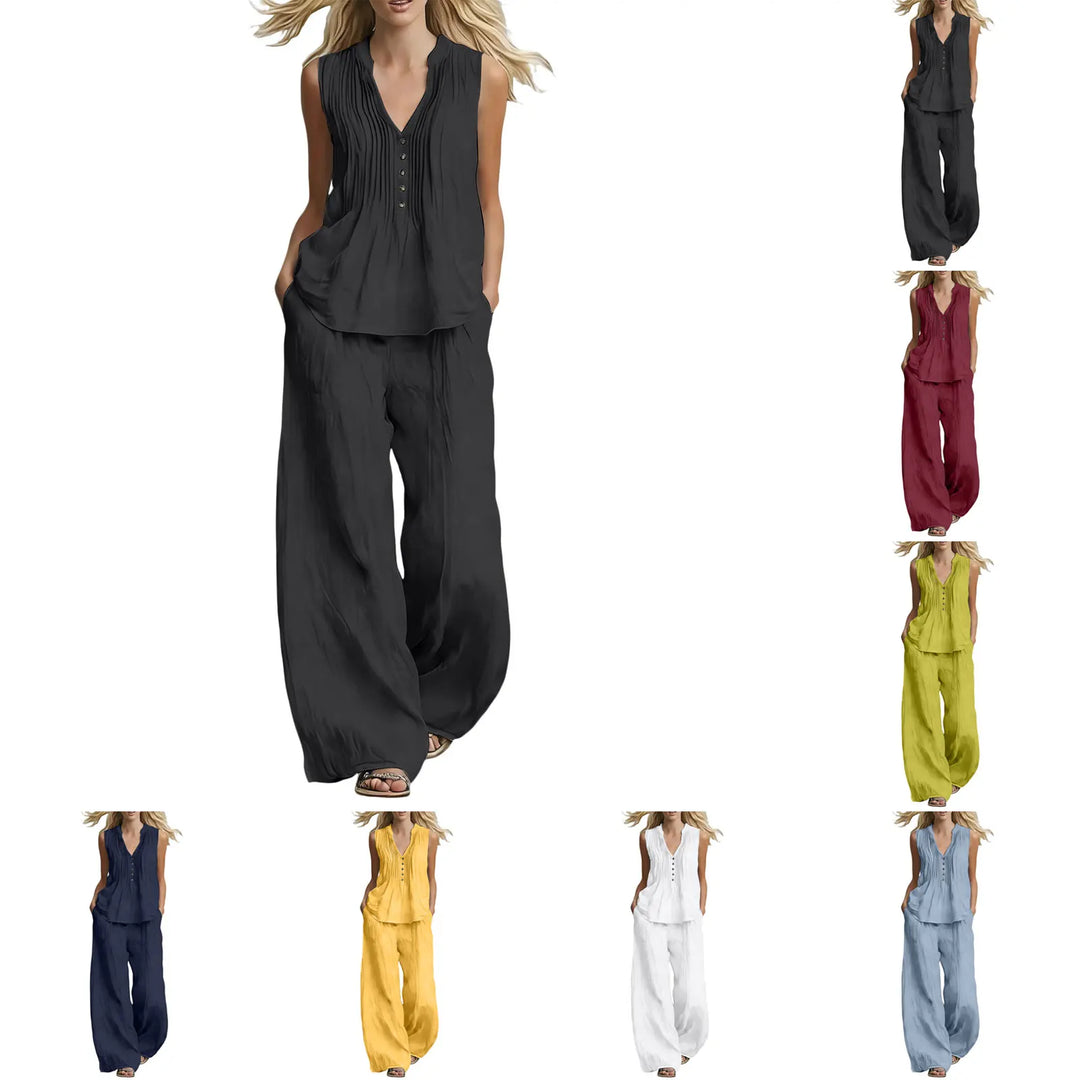 Lily | Due Pezzi Lino Completo