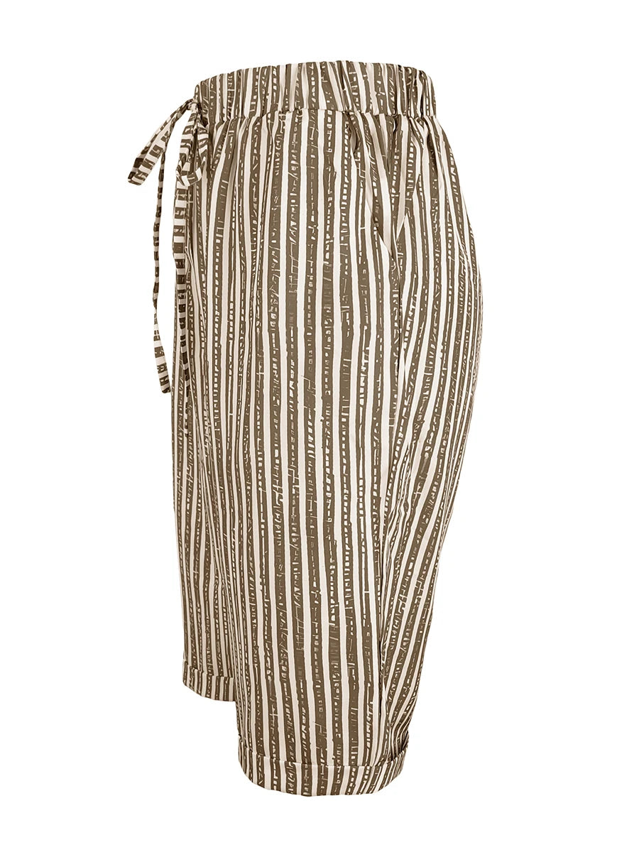 Stevie | a Righe Bermuda Shorts