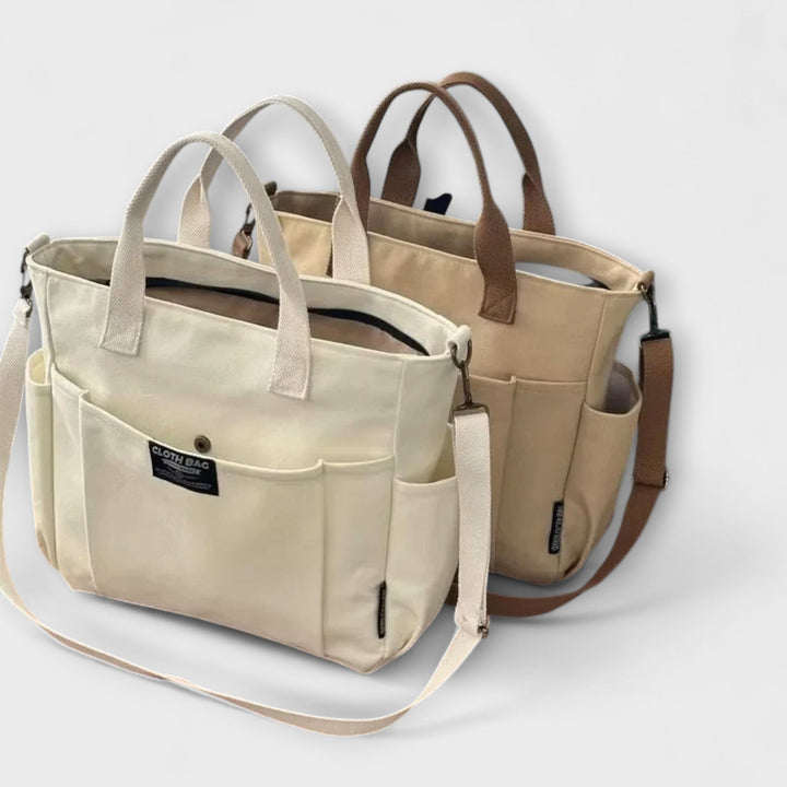 Naiara | Rilassato Pelle Tote Borsa