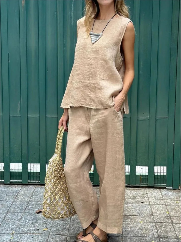 Freya | Due Pezzi Lino Completo