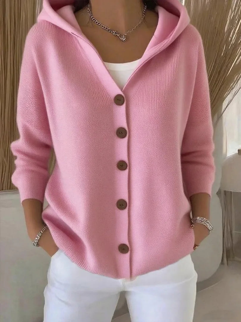 Callie | Hooded Maglia Cardigan