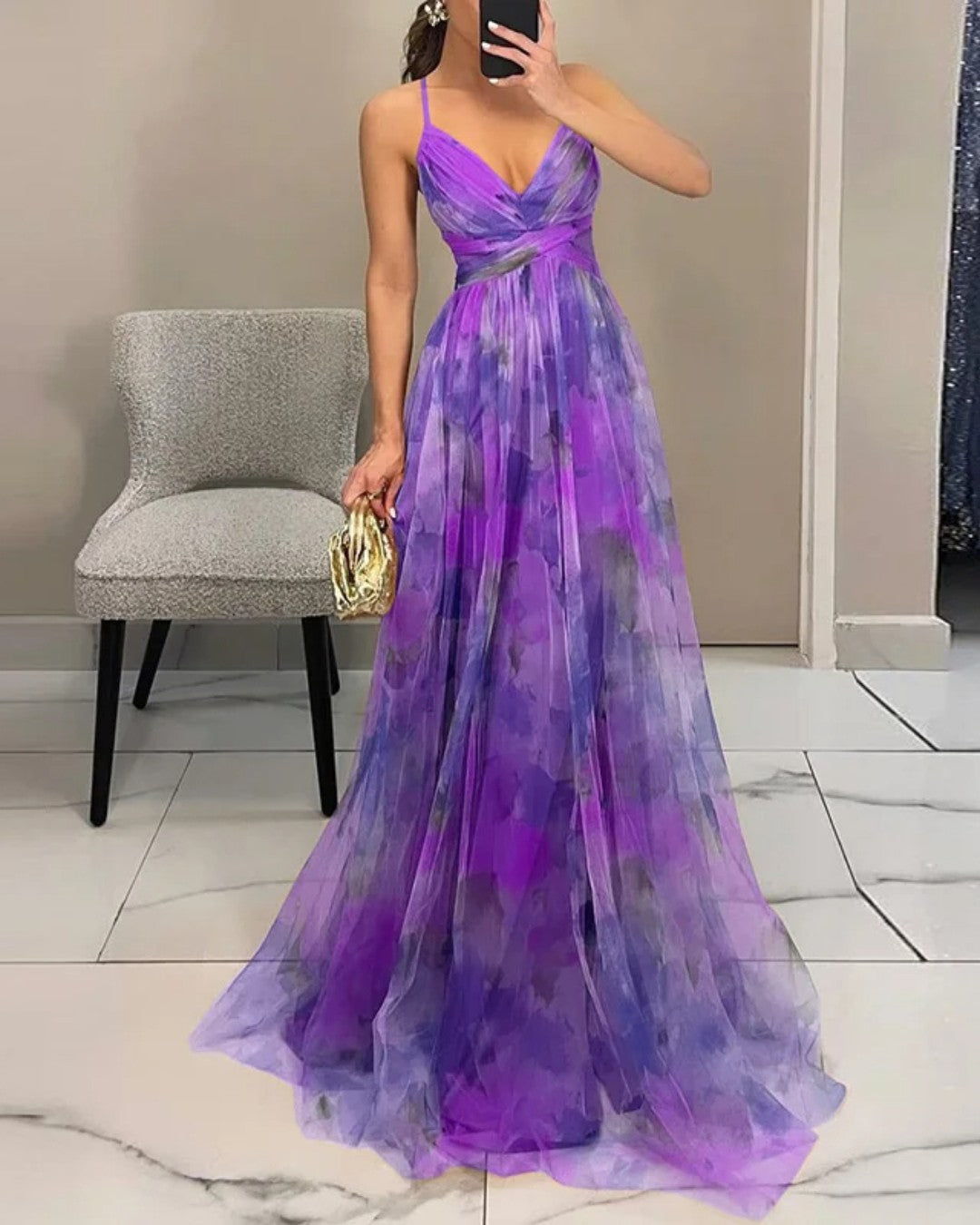 Harper | Maxi Abito Stampa Floreale