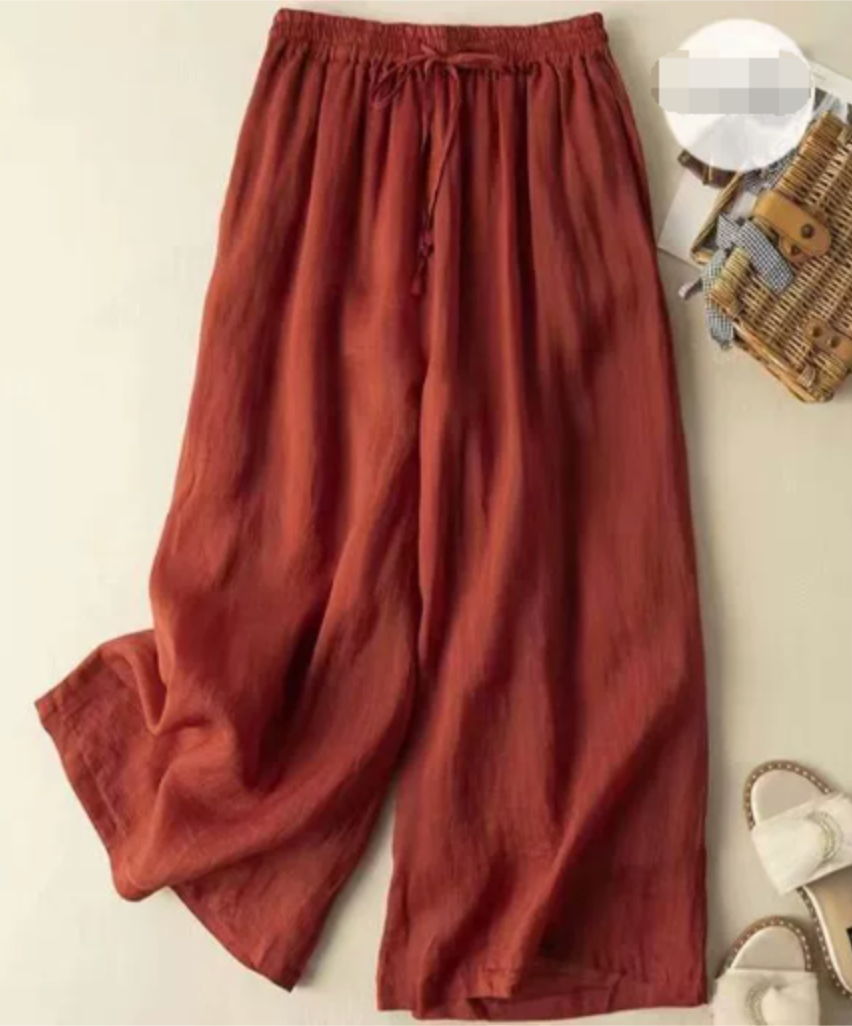 Gwyn | Fluid Rilassato Gamba Larga Pantaloni