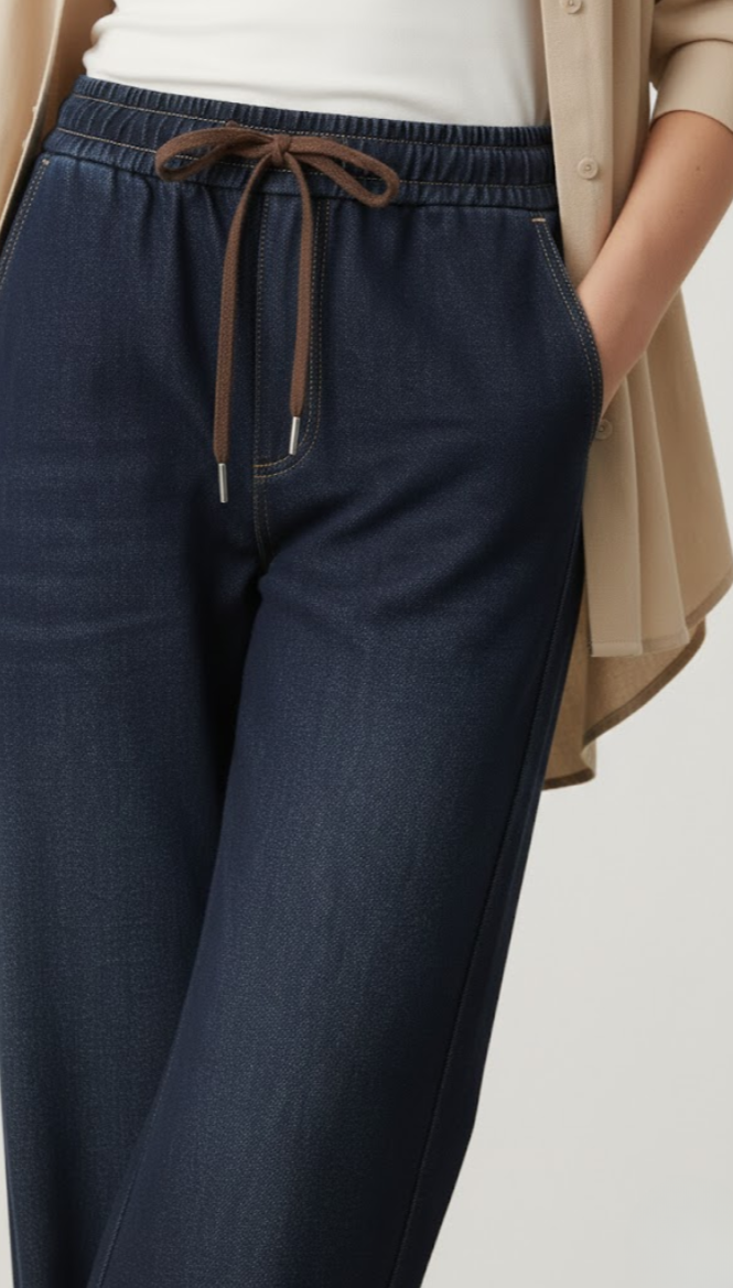 Vada | Easy Rilassato Flowy Casual Pantaloni