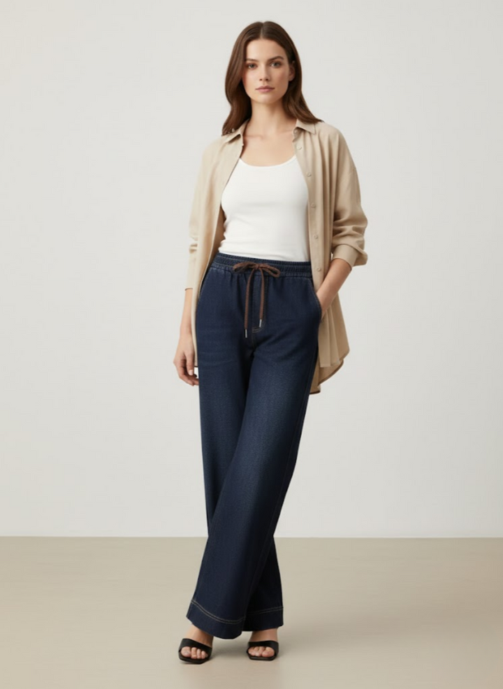 Vada | Easy Rilassato Flowy Casual Pantaloni