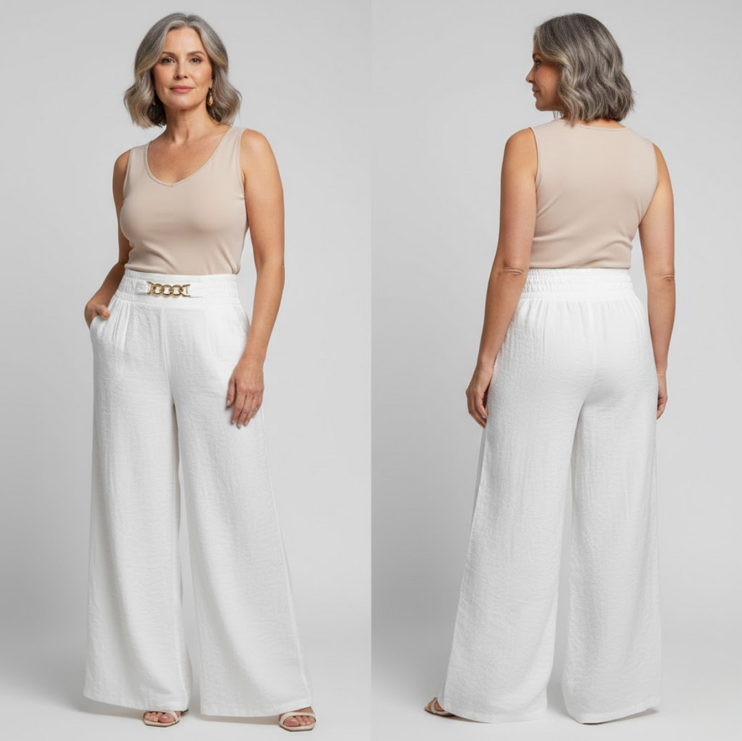 Ellery | Sculpting a Vita Alta Gamba Larga Pantaloni