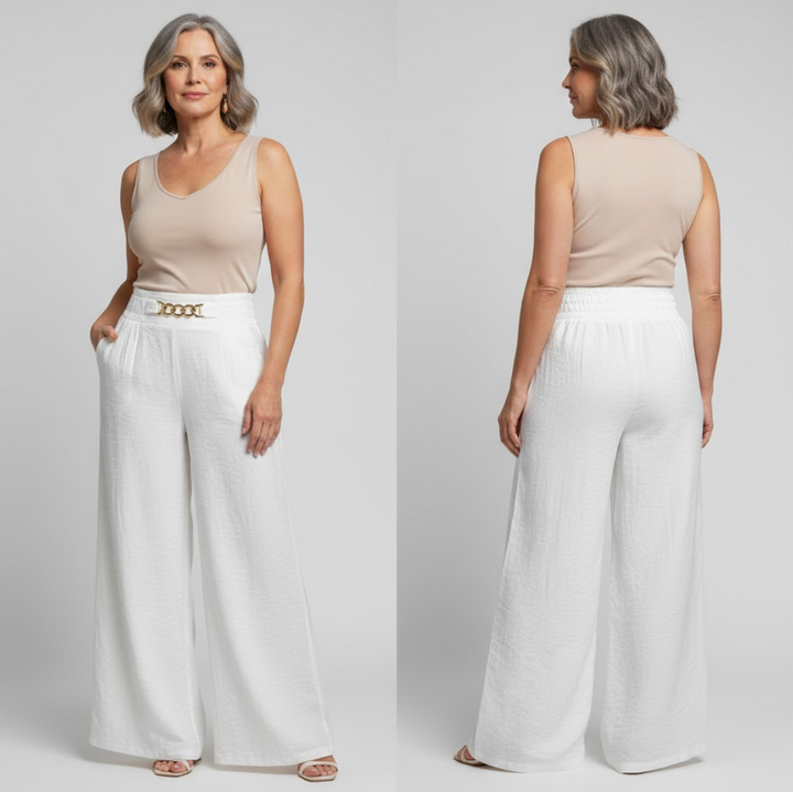 Ellery | Sculpting a Vita Alta Gamba Larga Pantaloni