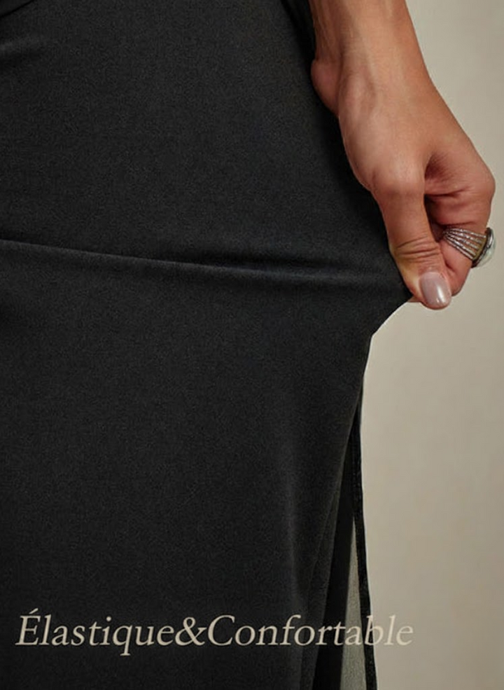Darby | Airy Flowy Gamba Larga Palazzo Pantaloni
