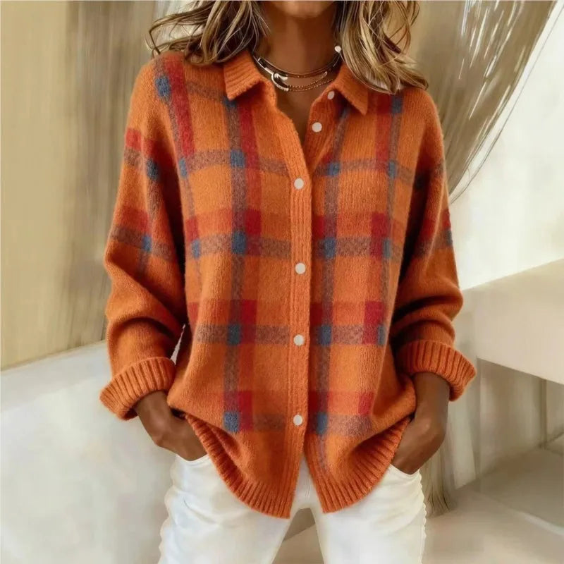 Marlowe | Scozzese Longline Cardigan