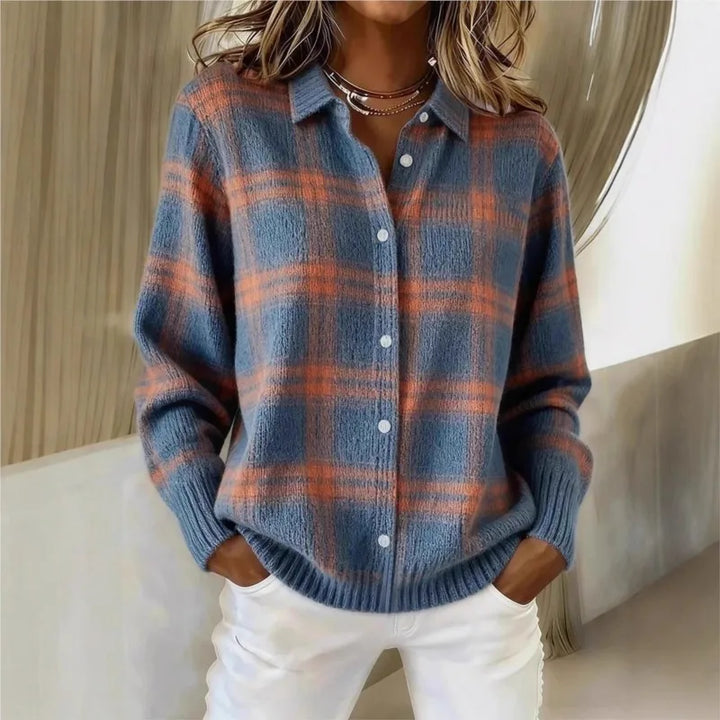 Marlowe | Scozzese Longline Cardigan
