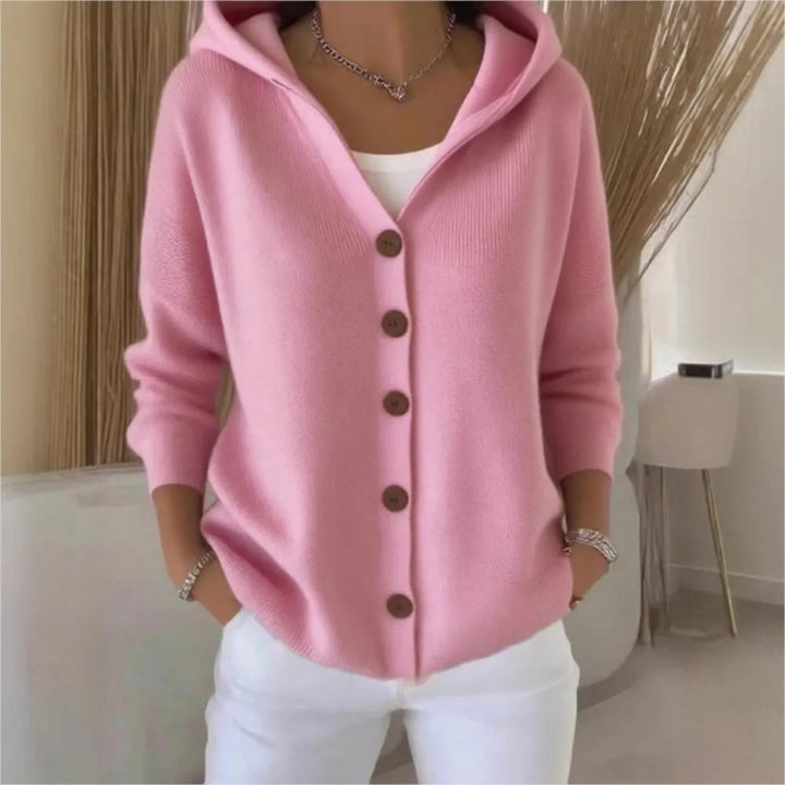 Willow | Hooded Button Cardigan