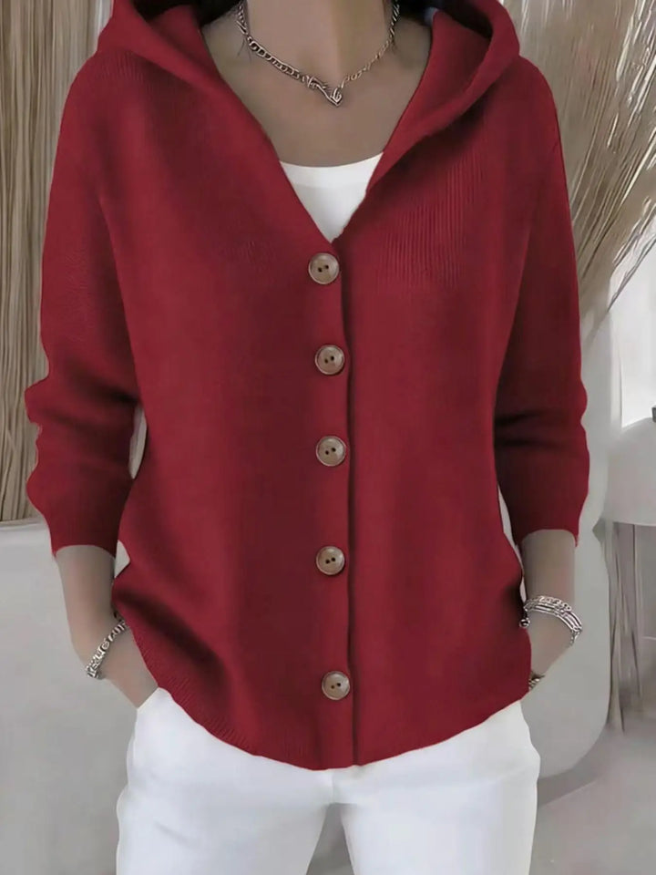 Callie | Hooded Maglia Cardigan