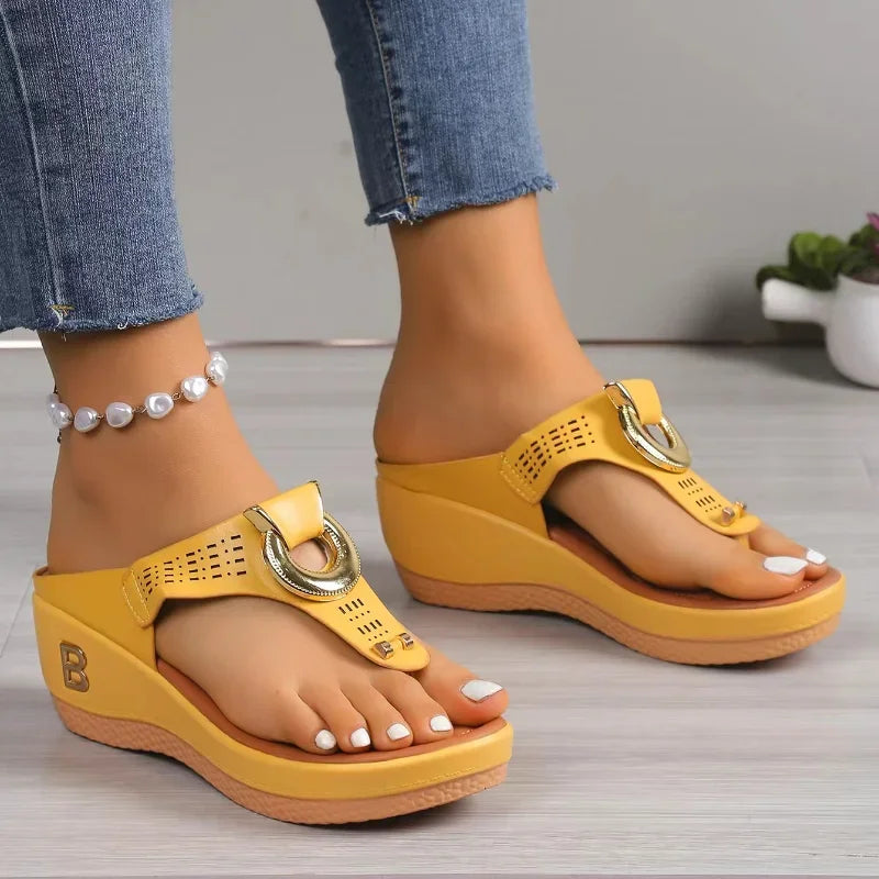 Dilwen | Elegante Wedge Sandali
