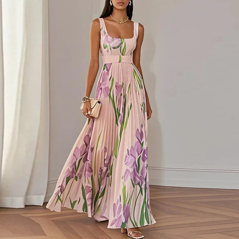 Willow | Maxi Abito Floreale a Linea A