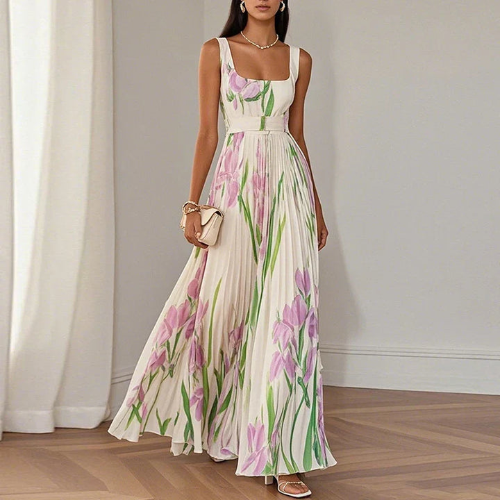 Willow | Maxi Abito Floreale a Linea A