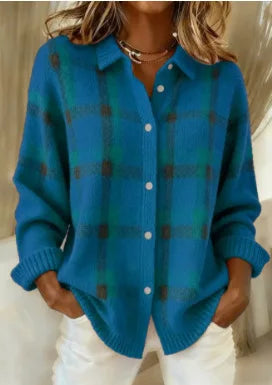 Marlowe | Scozzese Longline Cardigan