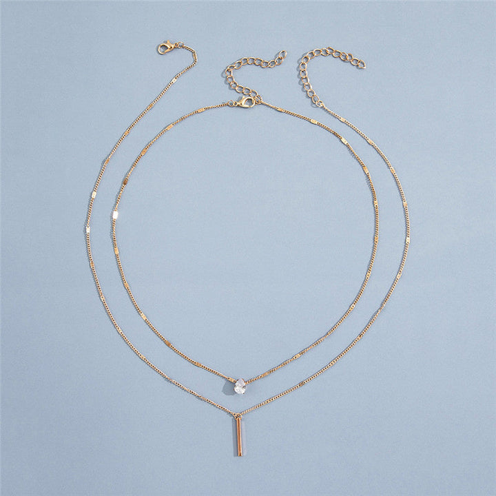 Vintage Collana Completo with Oro Pendant