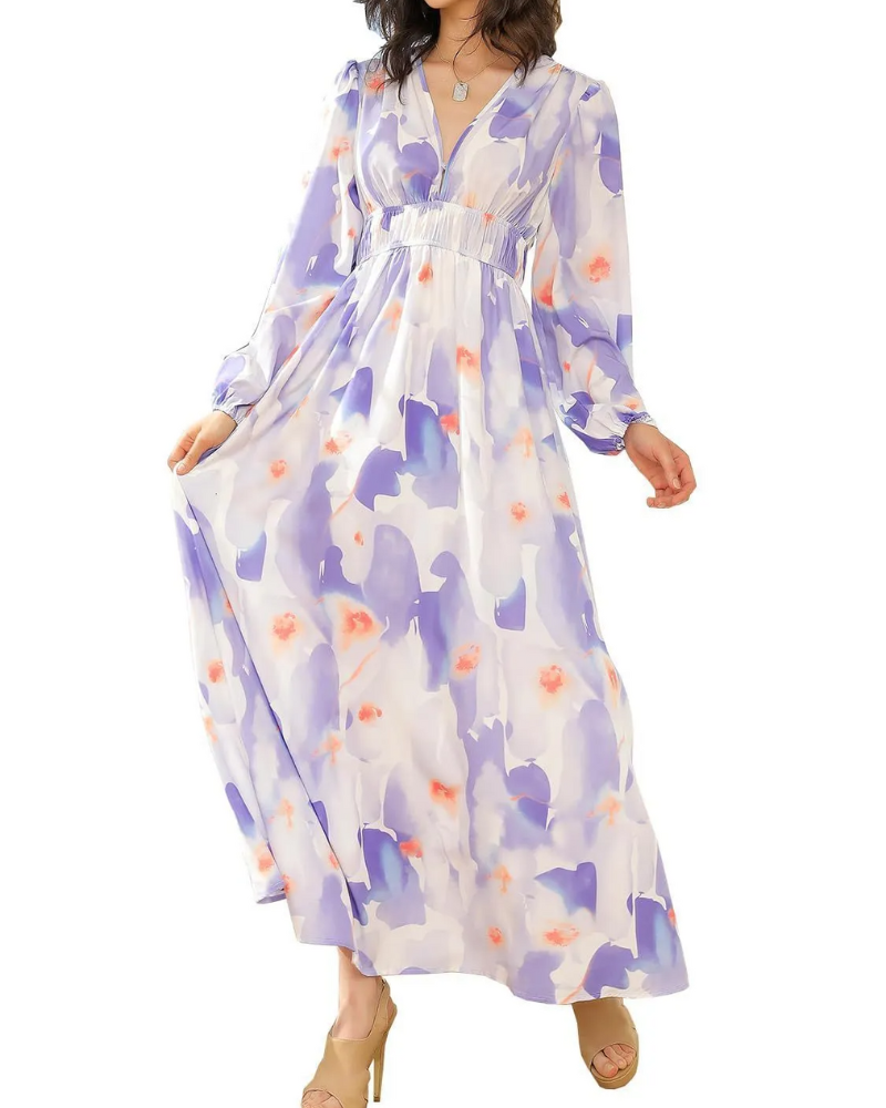 Daisy | Feminine Abito with Floreale Motif