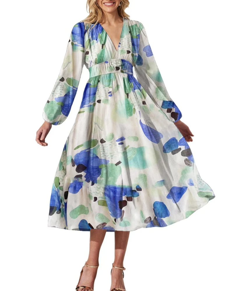Daisy | Feminine Abito with Floreale Motif