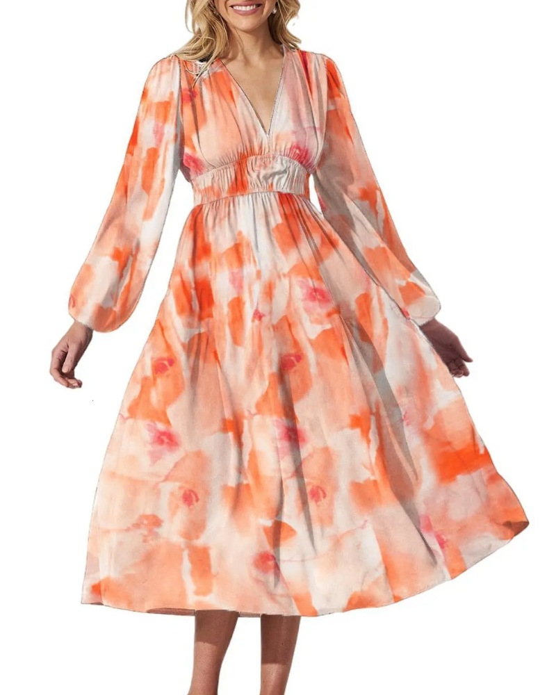 Daisy | Feminine Abito with Floreale Motif