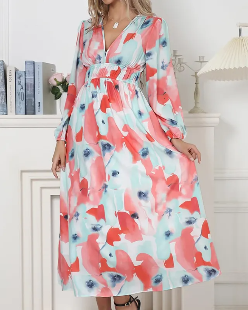 Daisy | Feminine Abito with Floreale Motif