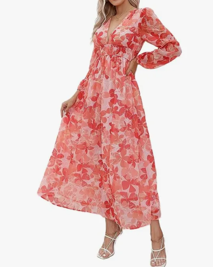Daisy | Feminine Abito with Floreale Motif