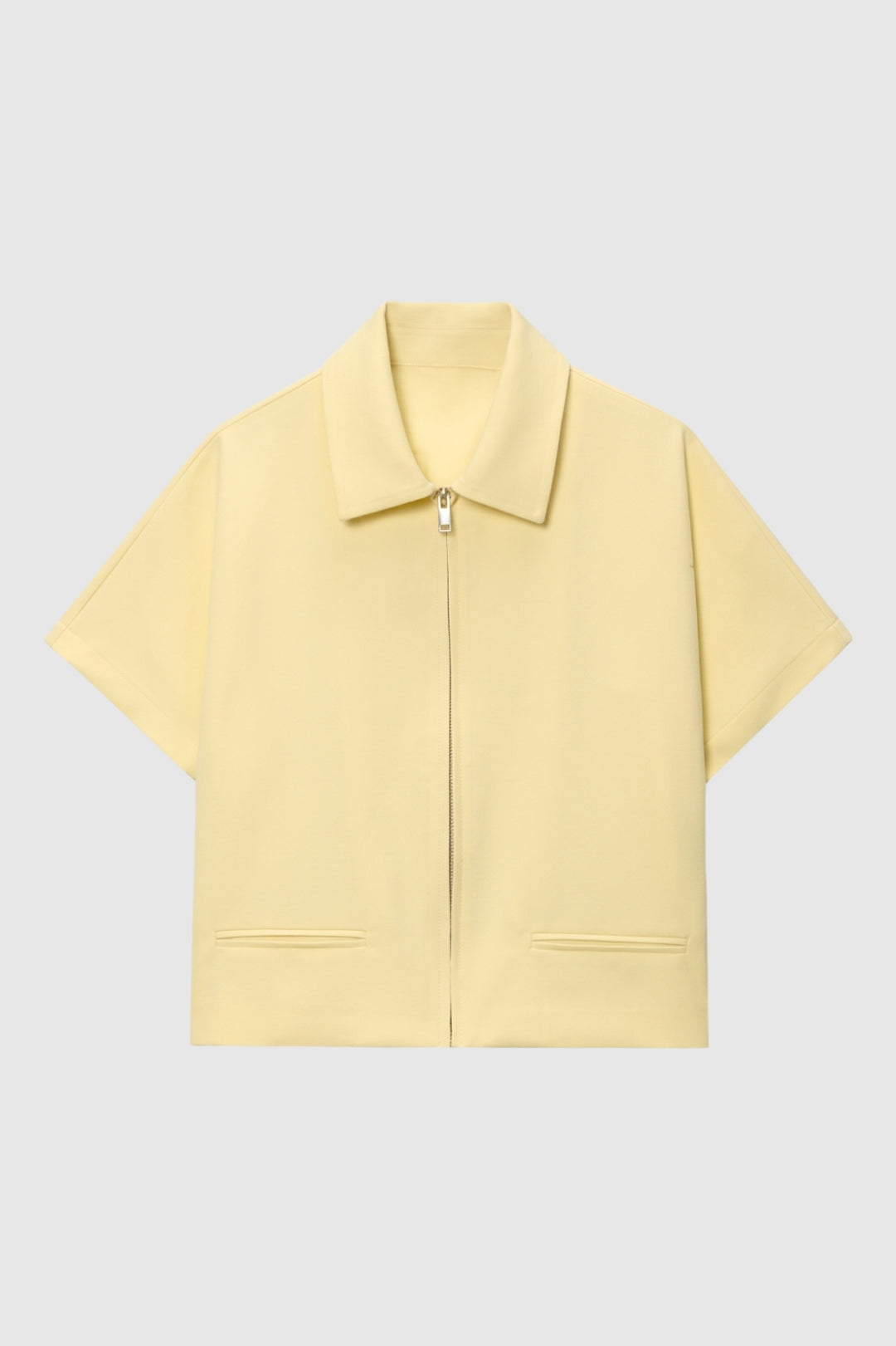 Gemma | Cropped Zip Giacca
