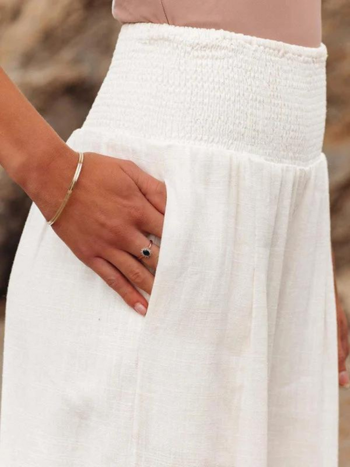 Rhona | Coastal Gamba Larga Spiaggia Pantaloni