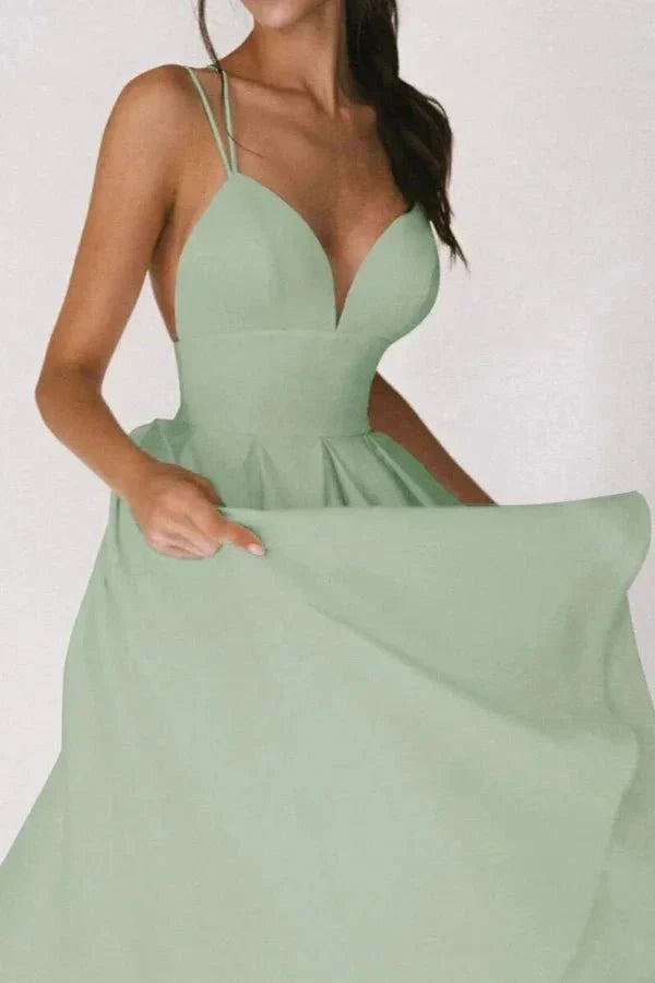 Alazne | Elegante Refined Midi Abito