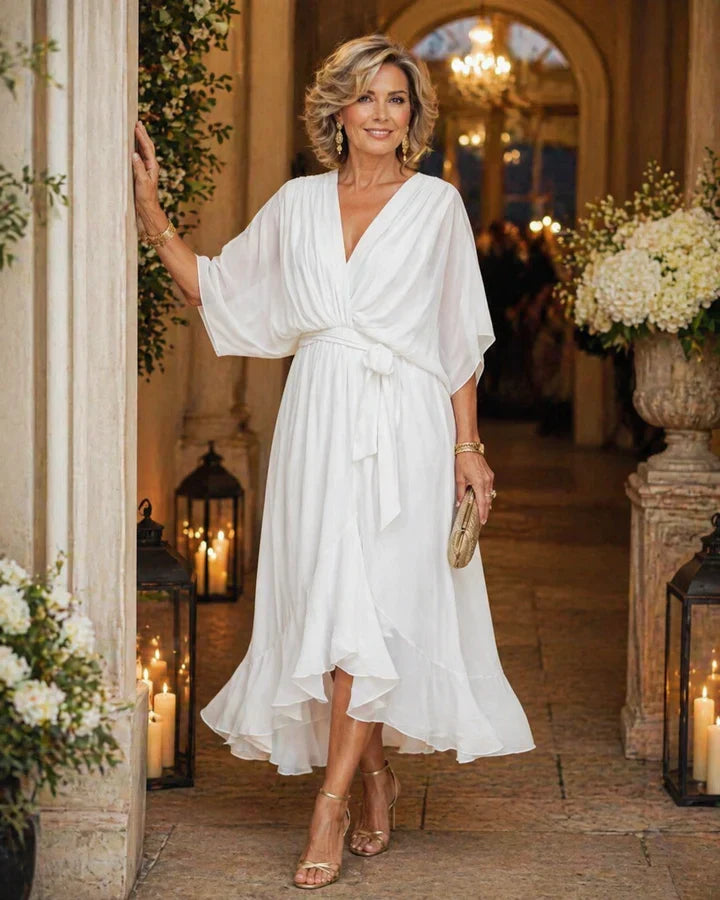 Selah | Abito Elegante Scollo a V