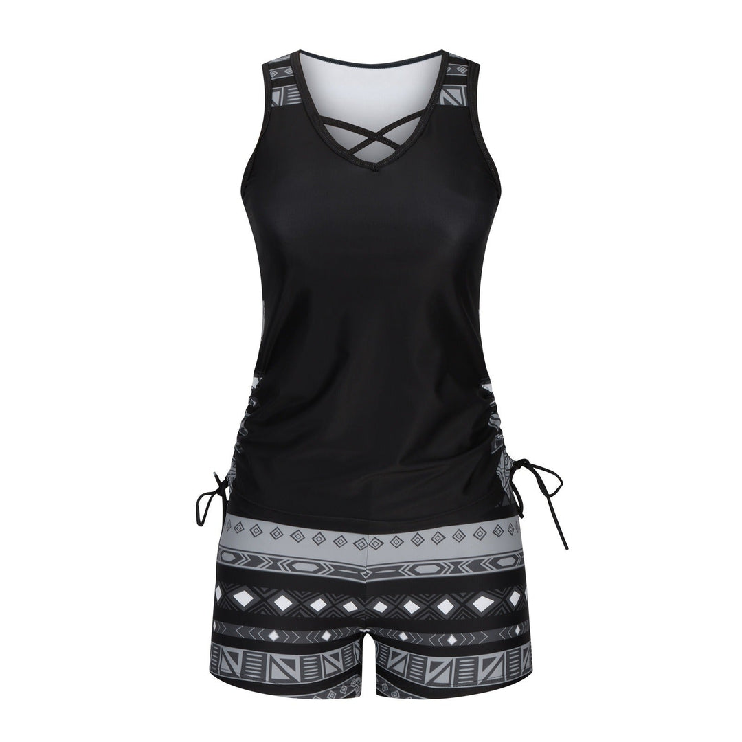 Skye | Geometric Stampa Tankini