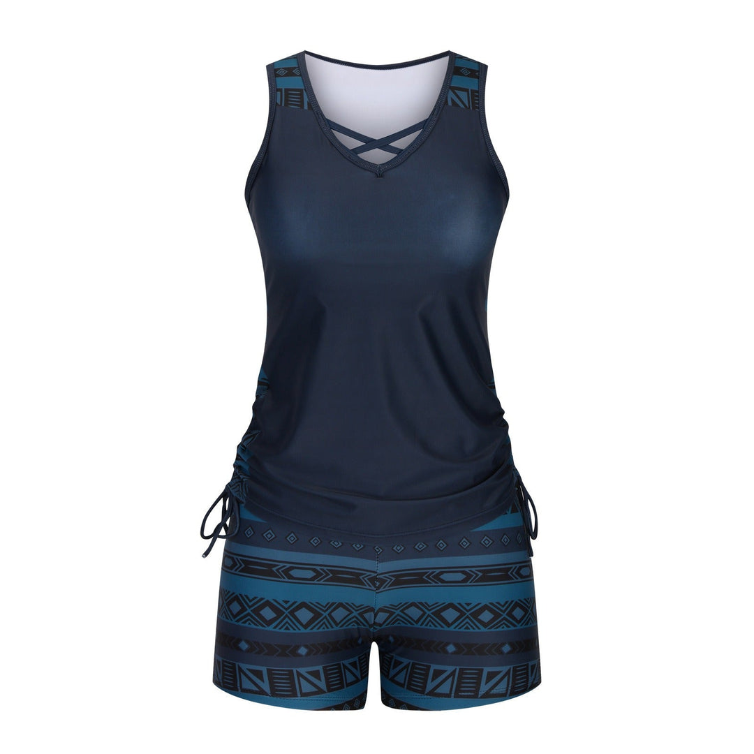Skye | Geometric Stampa Tankini