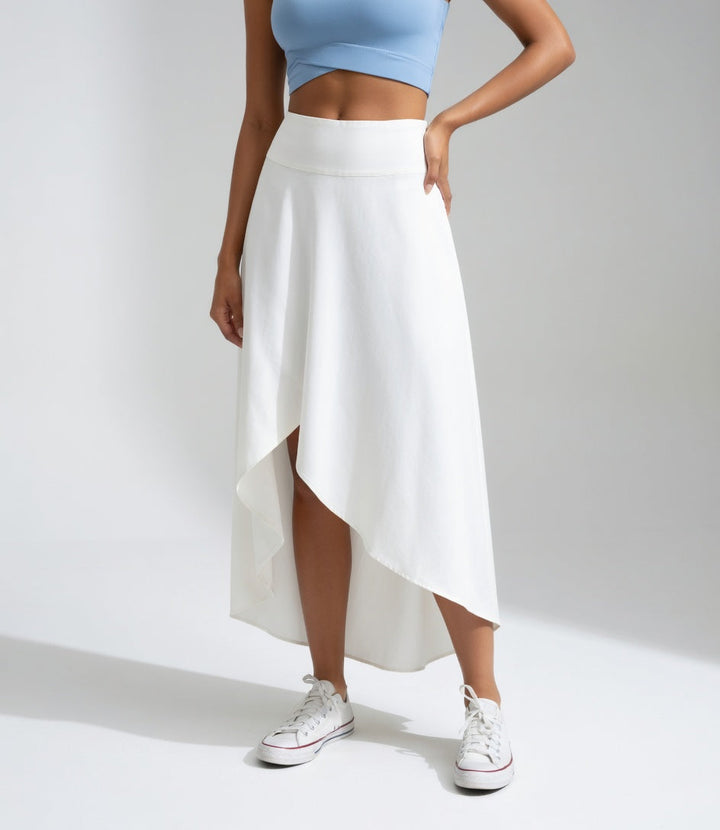 Bonney | Flowy Asymmetric Midi Gonna