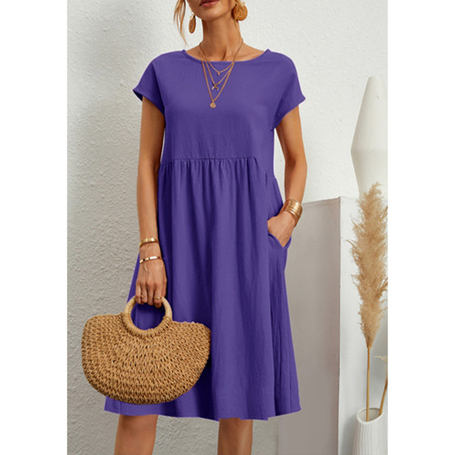 Francesca | Estate Midi Abito with Sleeves